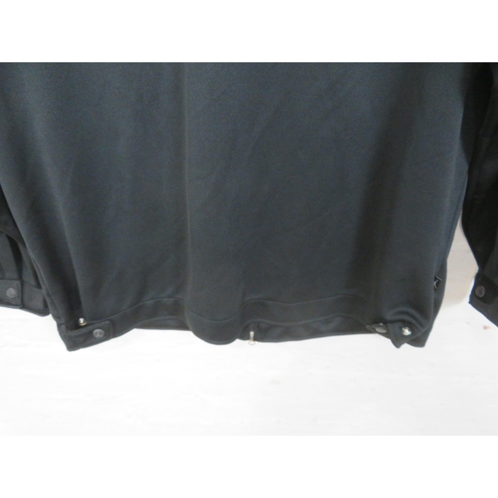 Vtg Air Jordan AF-1 Track Jacket Mens 3XL Black Full Zip Air Force 1 Jumpman y2k - Picture 12 of 15